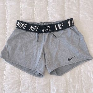 Nike Dri Fit Gray Athletic Shorts
